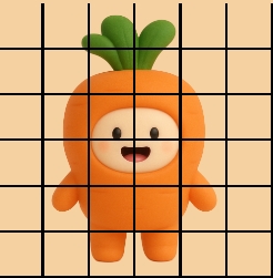 一只可爱的胡萝卜君